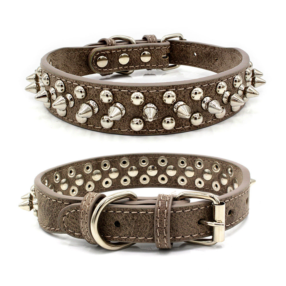 Stylisches Nieten-Hundehalsband für starke Auftritte! 🐶🔥